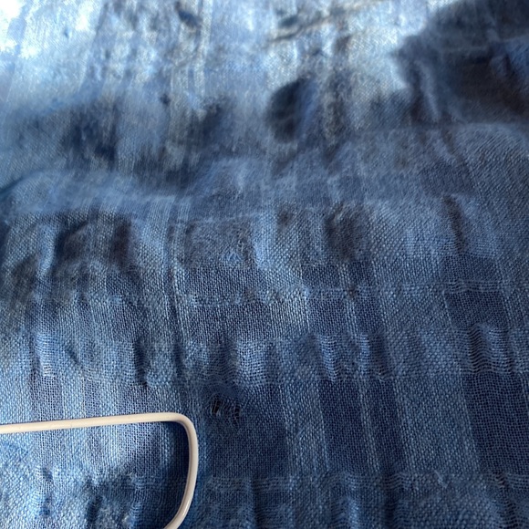 Pilcro and the letterpress by Anthropologie light blue button down shirt - Picture 6 of 6